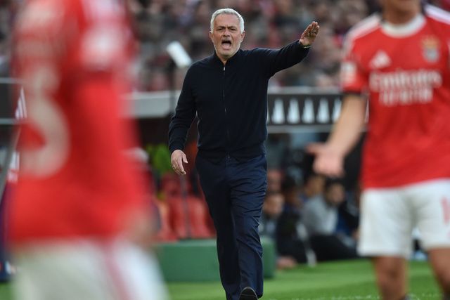 José Mourinho, treinador do Benfica (foto: Miguel Nunes)