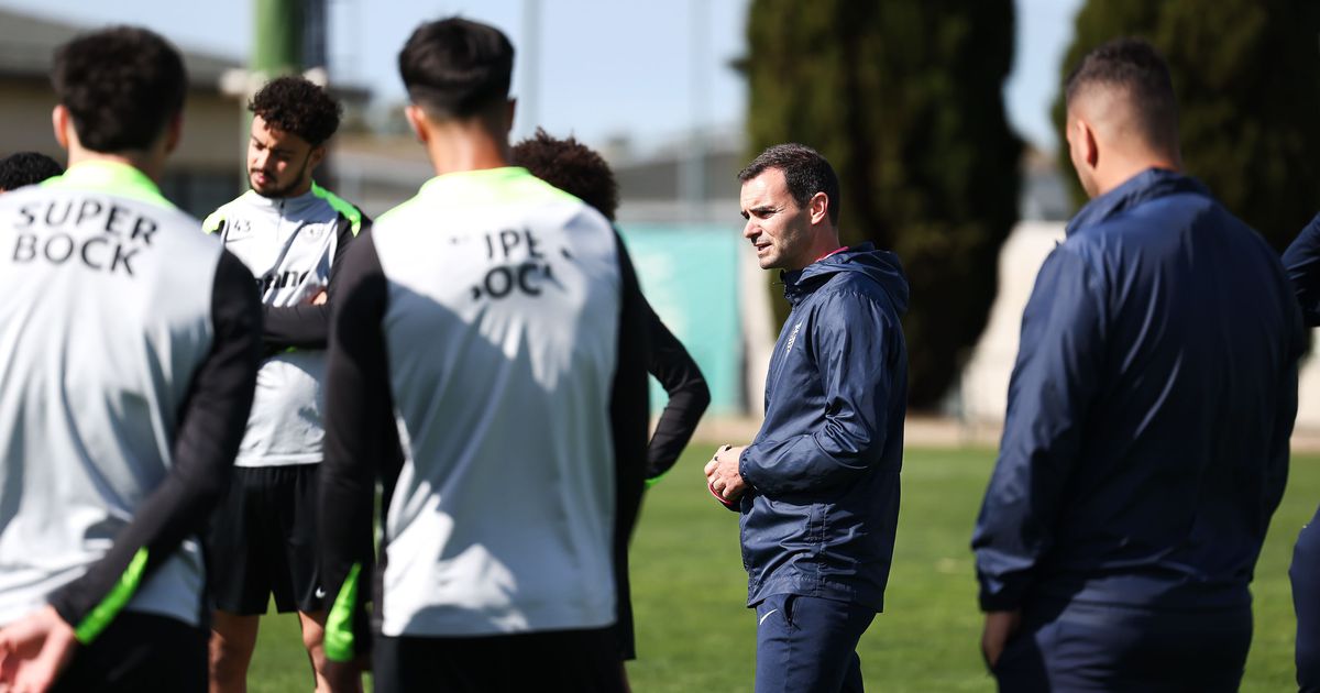Sporting B: o apelo de João Gião para o jogo com o Farense