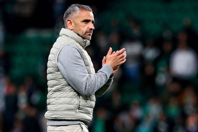 Rui Borges, treinador do Sporting