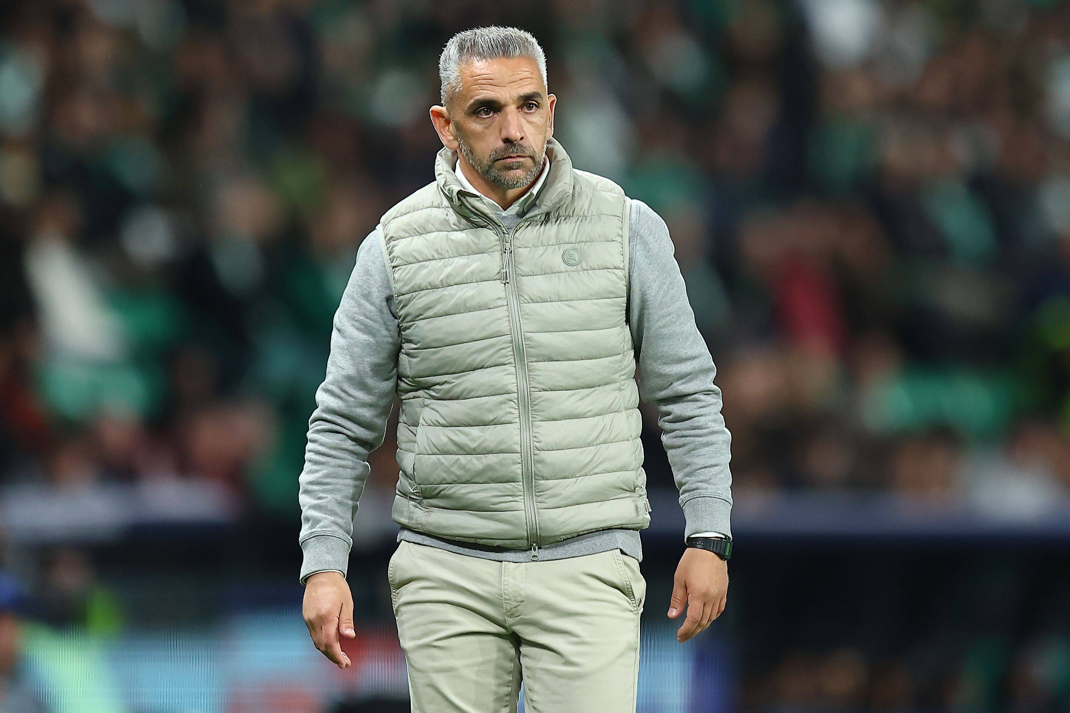 Rui Borges, treinador do Sporting