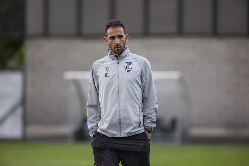 Gil Lameiras cumpre este sábado um mês no comando técnico dos conquistadores - Foto: Vitória de Guimarães