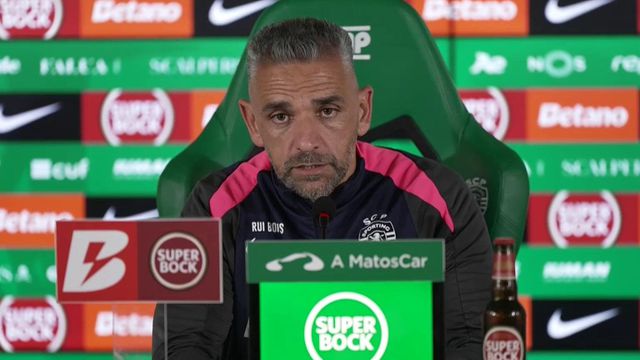 Rui Borges: «O nosso principal objetivo é o campeonato, é a nossa Champions»
