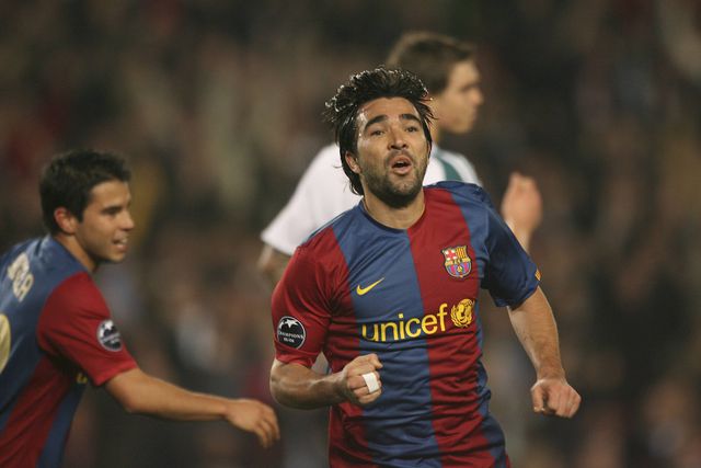 Deco jogou pelo Barcelona de 2004 a 2008