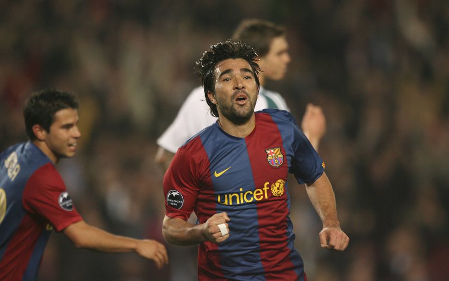 Deco jogou pelo Barcelona de 2004 a 2008