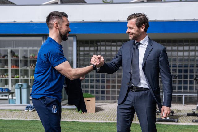 Villas-Boas deu os parabéns a Farioli no treino - Foto: FC Porto
