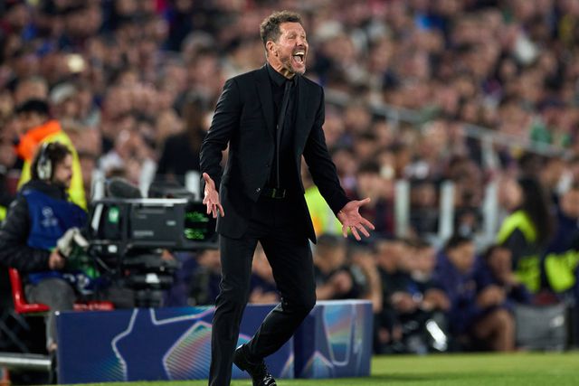Diego Simeone, treinador do Atlético Madrid