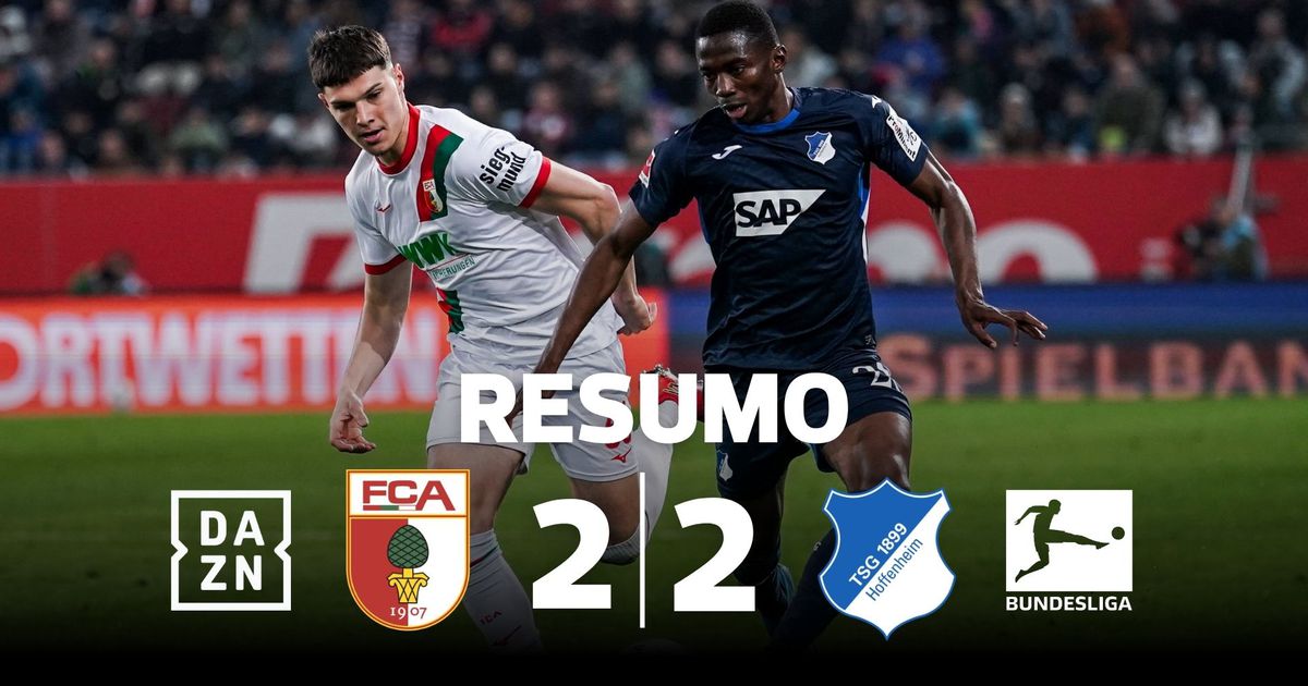 Rodrigo Ribeiro viu Augsburgo deixar escapar vitória (resumo)