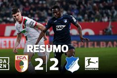 Rodrigo Ribeiro viu Augsburgo deixar escapar vitória (resumo)