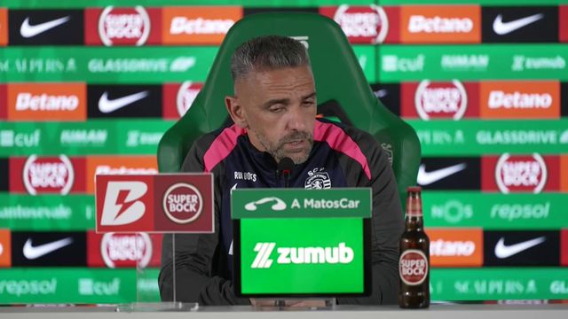 Rui Borges e a qualidade de jogo do Sporting