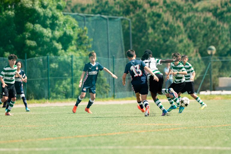 Real Madrid venceu Sporting em sub-11, por 5-3 - Foto: Teófilo Afonso