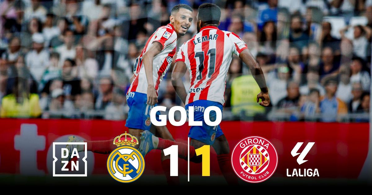 Ex-Atlético de Madrid gela o Bernabéu com golaço