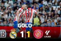 Ex-Atlético de Madrid gela o Bernabéu com golaço