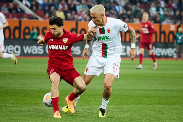 Estugarda passa em Augsburgo e pressiona o Bayern