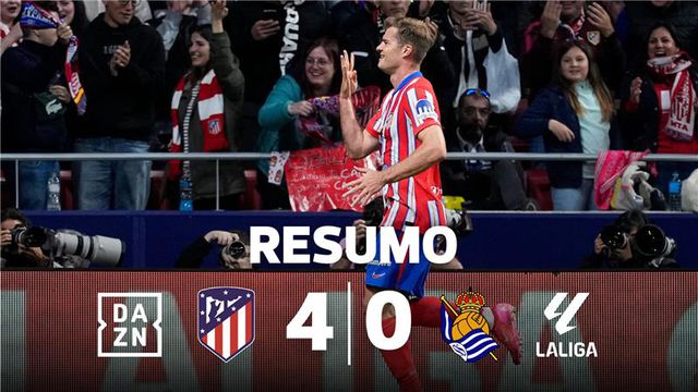 Sorloth (e o Atlético Madrid) destroem a Real Sociedad (resumo)