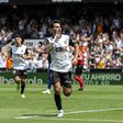 Hugo Duro celebra golo ao Getafe