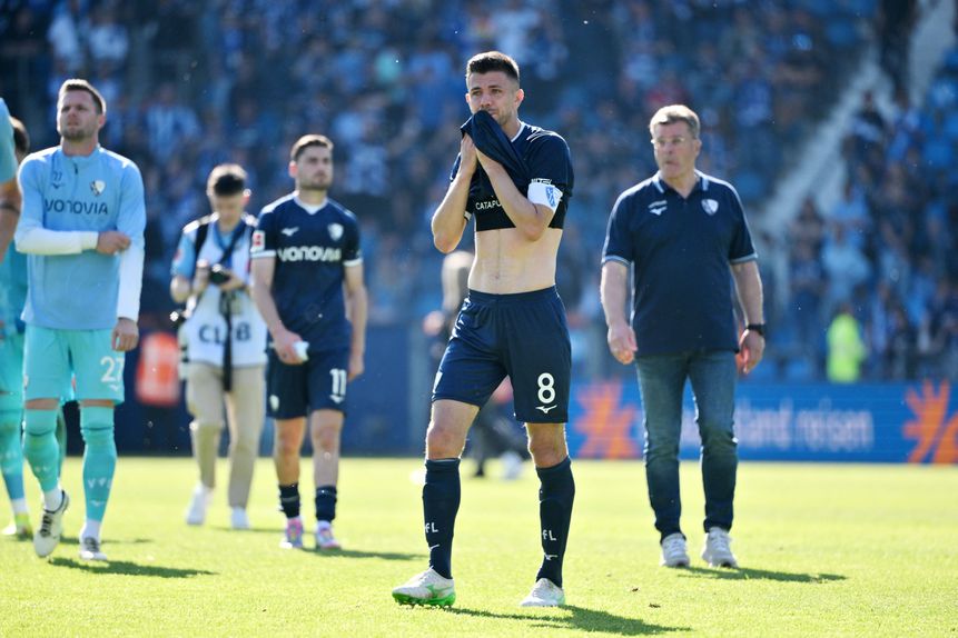 Bochum despromovido ao segundo escalão alemão