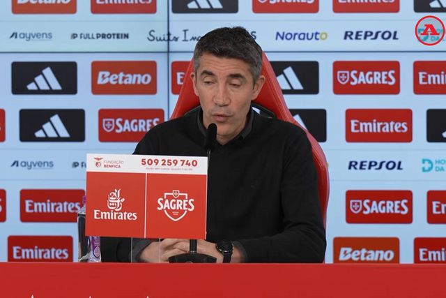 Treinador do Benfica assume responsabilidade pelo empate