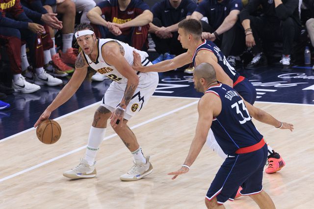 Aaron Gordon, em ação pelos Denver Nuggets