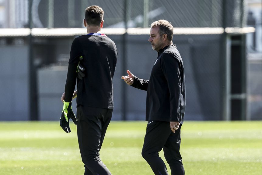 Szczesny e Hansi Flick