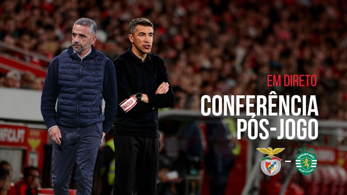EM DIRETO: o rescaldo do jogo e as conferências de imprensa de Rui Borges e Bruno Lage