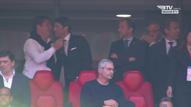 Rui Costa e Varandas à conversa antes do dérbi (vídeo)