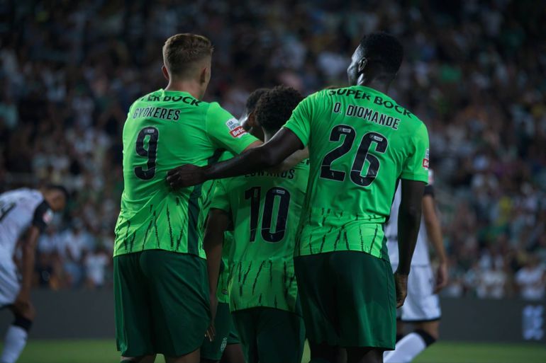 Sporting: Gyokeres e Diomande atingem marca especial no dérbi