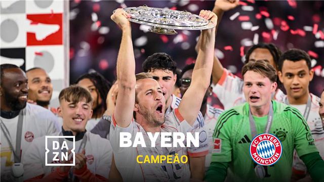 O Bayern levantou a taça e a festa foi... à Bayern (vídeo)