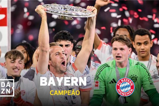 O Bayern levantou a taça e a festa foi... à Bayern (vídeo)