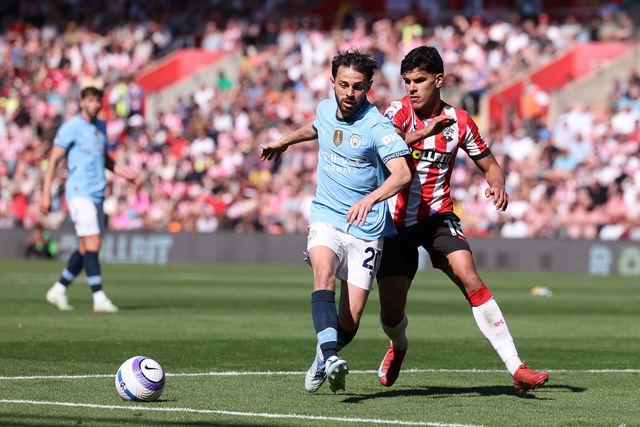 A estatística não fez tudo e o Man. City empatou com o Southampton