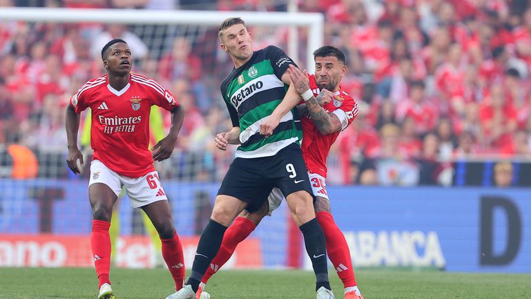 Benfica-Sporting: o lance do golo anulado a Pedro Gonçalves (vídeo)