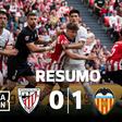 Penálti falhado não evita vitória do Valência em Bilbao (resumo)