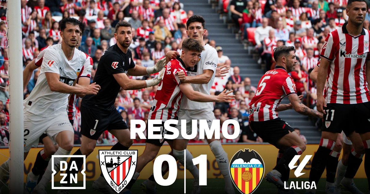 Penálti falhado não evita vitória do Valência em Bilbao (resumo)
