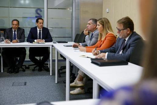 Pedro Proença em reunião com o Governo - Foto: FPF