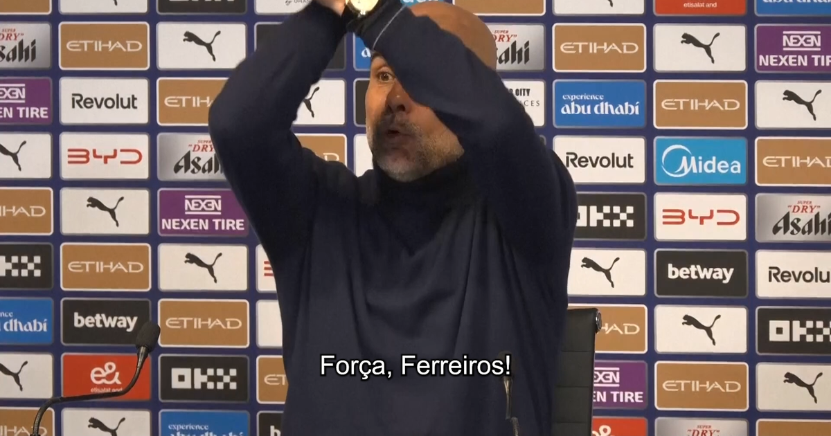 Guardiola surpreende: cruza os braços e apoia West Ham