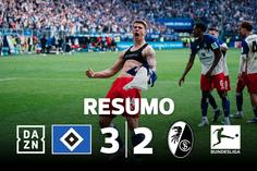 Festa de golos: carrasco do SC Braga na Europa cai em Hamburgo (resumo)