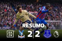 Golaço de Beto vale um ponto ao Everton frente ao Crystal Palace (resumo)