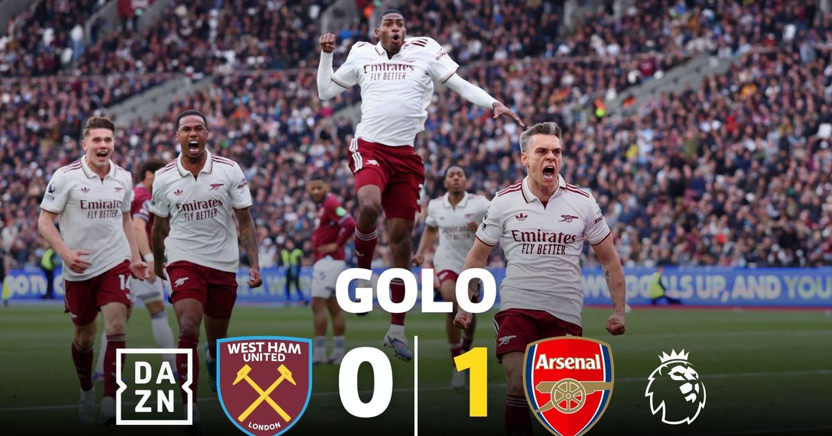 O golo que pode valer uma Premier League ao Arsenal