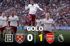 O golo que pode valer uma Premier League ao Arsenal