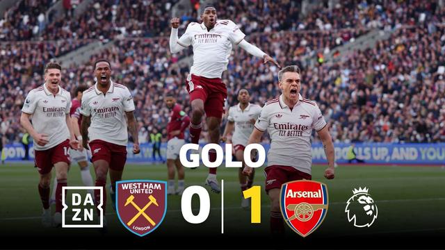 O golo que pode valer uma Premier League ao Arsenal