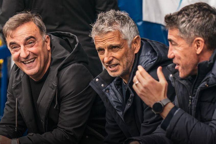 Carlos Carvalhal, João Mário e Bruno Lage - foto: Sheffield Wednesday