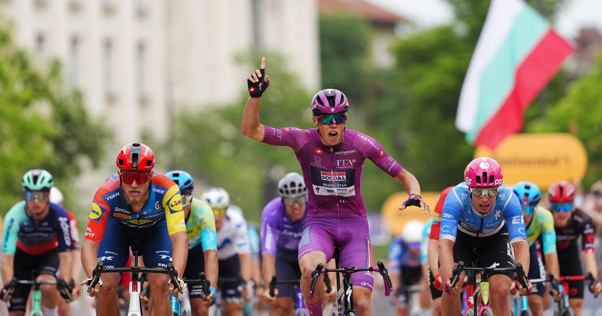 Giro de Itália: Bis de Paul Magnier na despedida da Bulgária
