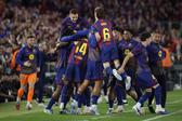 Festa do Barcelona frente ao Real Madrid (IMAGO)