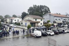 Chegada do autocarro do FC Porto às Aves