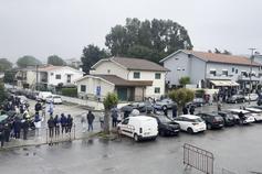 Chegada do autocarro do FC Porto às Aves