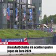 Uma visita à Arenaaufschalke em Gelsenkirchen, que acolhe quatro jogos do Euro 2024
