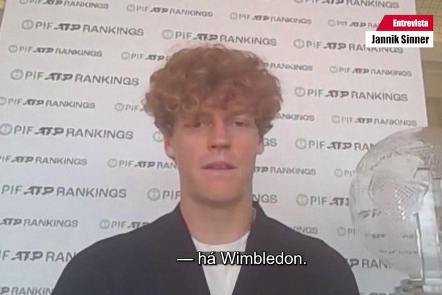 Sinner é o novo número um do mundo: «Sonho tornado realidade»