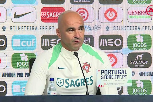 Roberto Martínez explica o porquê de Portugal fazer três jogos