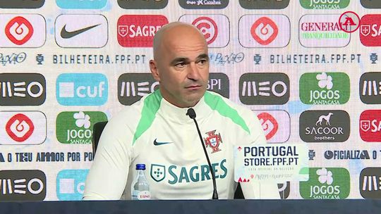 Roberto Martínez explica o porquê de Portugal fazer três jogos