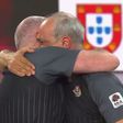 Árbitro Fernando Rocha em lágrimas no fim do Benfica-FC Porto