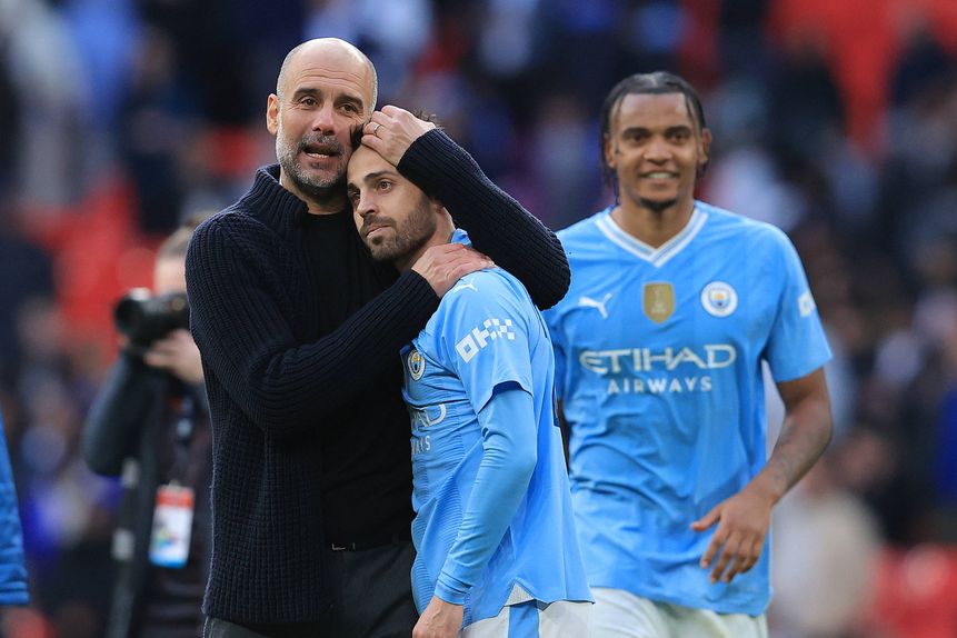 Guardiola fez de Bernardo Silva peça fundamental no Manchester City